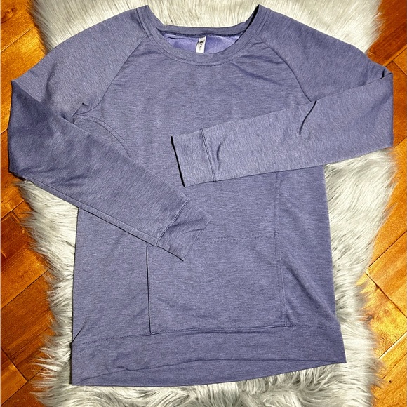 Fabletics Bonita Pullover II Pullover LIGHT PURPLE IRIS HEATHER Sweater Size XS - Picture 5 of 5